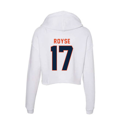 UTSA - NCAA Baseball : Zach Royse - Women's Crop Fleece Hoodie-1