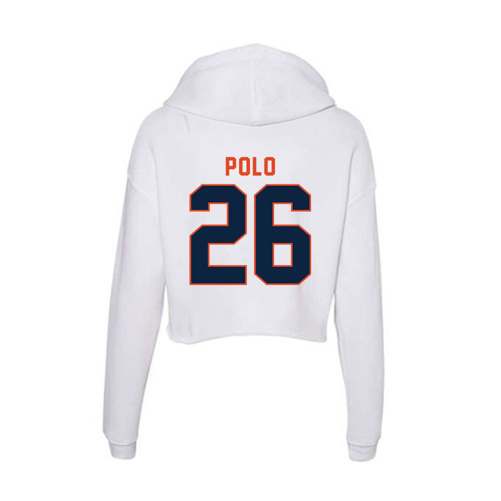 UTSA - NCAA Women's Soccer : Michelle Polo - Women's Crop Fleece Hoodie-1