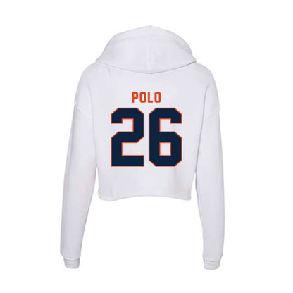 UTSA - NCAA Women's Soccer : Michelle Polo - Women's Crop Fleece Hoodie-1