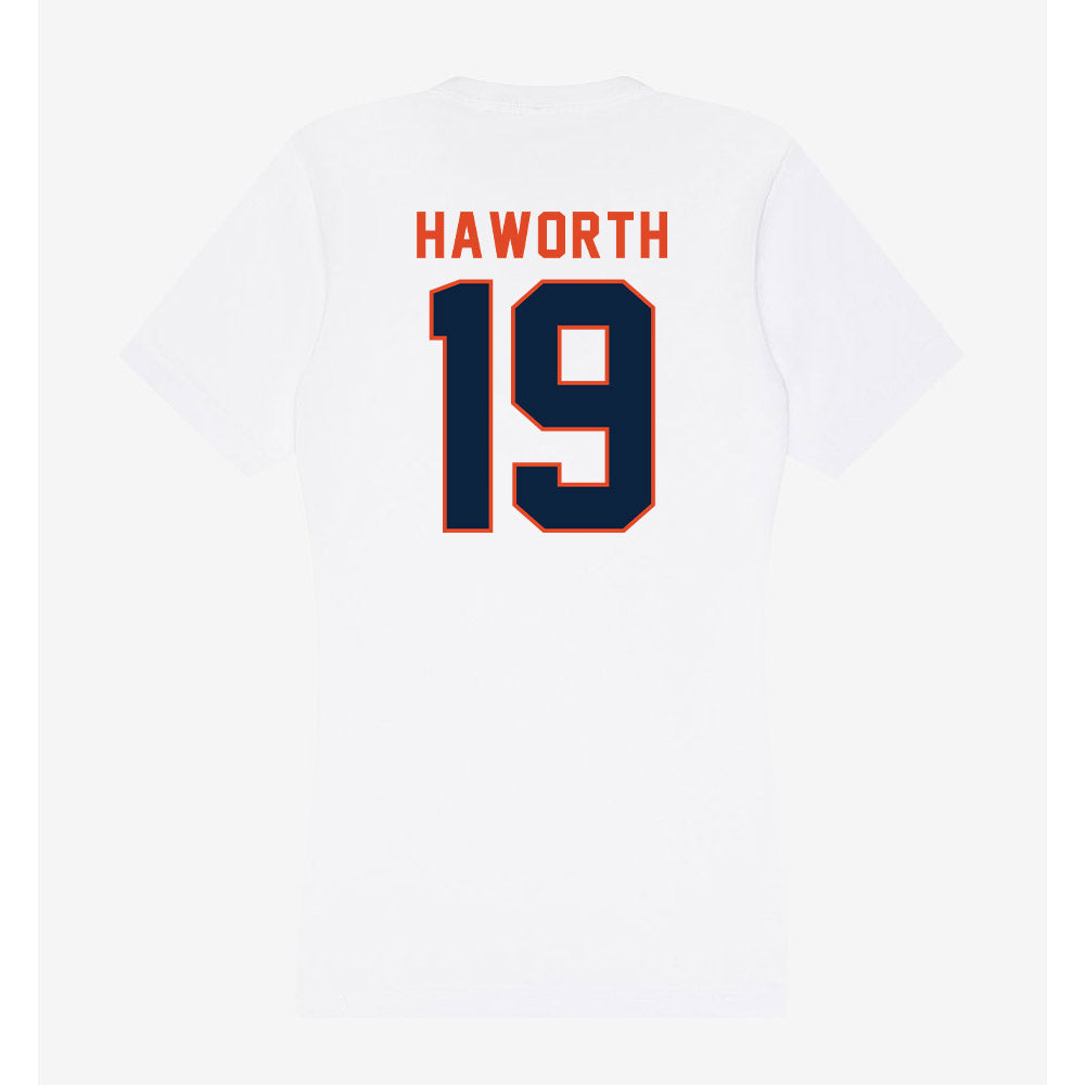 UTSA - NCAA Baseball : Lane Haworth - Women's V-Neck T-Shirt-1
