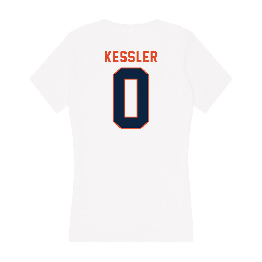 UTSA - NCAA Women's Soccer : Jasmine Kessler - Women's V-Neck T-Shirt-1