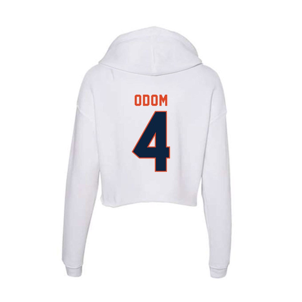 UTSA - NCAA Baseball : Tye Odom - Women's Crop Fleece Hoodie-1