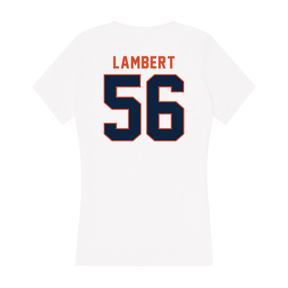 UTSA - NCAA Football : Matthew Lambert - Women's V-Neck T-Shirt-1