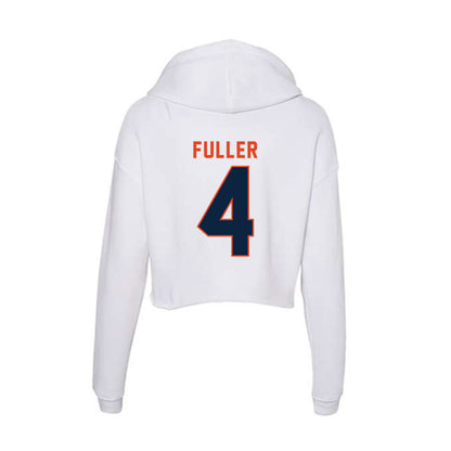 UTSA - NCAA Men's Basketball : Dre Fuller - Women's Crop Fleece Hoodie-1