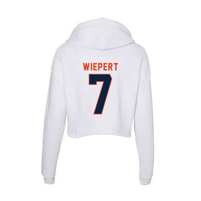 UTSA - NCAA Women's Volleyball : makenna wiepert - Women's Crop Fleece Hoodie-1