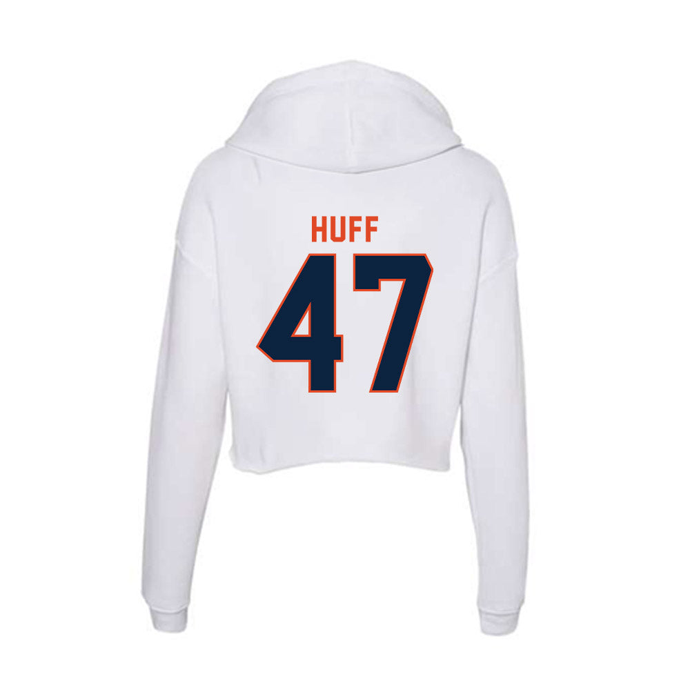 UTSA - NCAA Football : Tim Huff - Women's Crop Fleece Hoodie-1