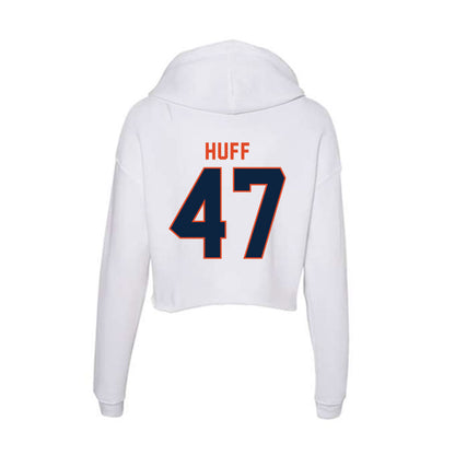 UTSA - NCAA Football : Tim Huff - Women's Crop Fleece Hoodie-1