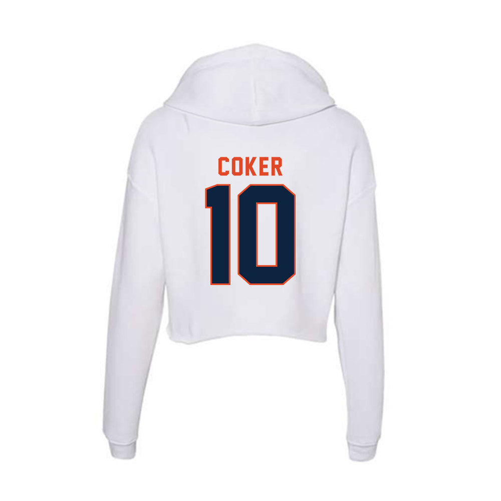 UTSA - NCAA Women's Soccer : Tyler Coker - Women's Crop Fleece Hoodie-1