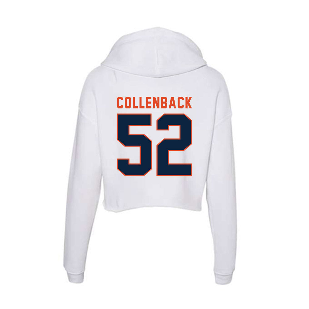 UTSA - NCAA Football : Cade Collenback - Women's Crop Fleece Hoodie-1