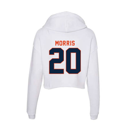 UTSA - NCAA Football : Zach Morris - Women's Crop Fleece Hoodie-1