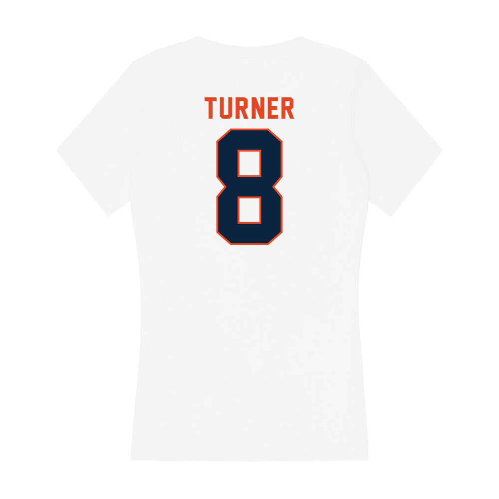 UTSA - NCAA Women's Volleyball : Peyton Turner - Women's V-Neck T-Shirt-1