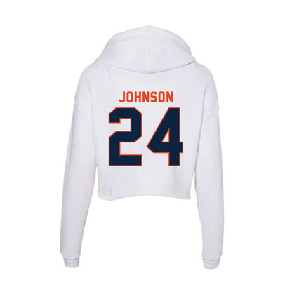 UTSA - NCAA Women's Soccer : addy johnson - Women's Crop Fleece Hoodie-1