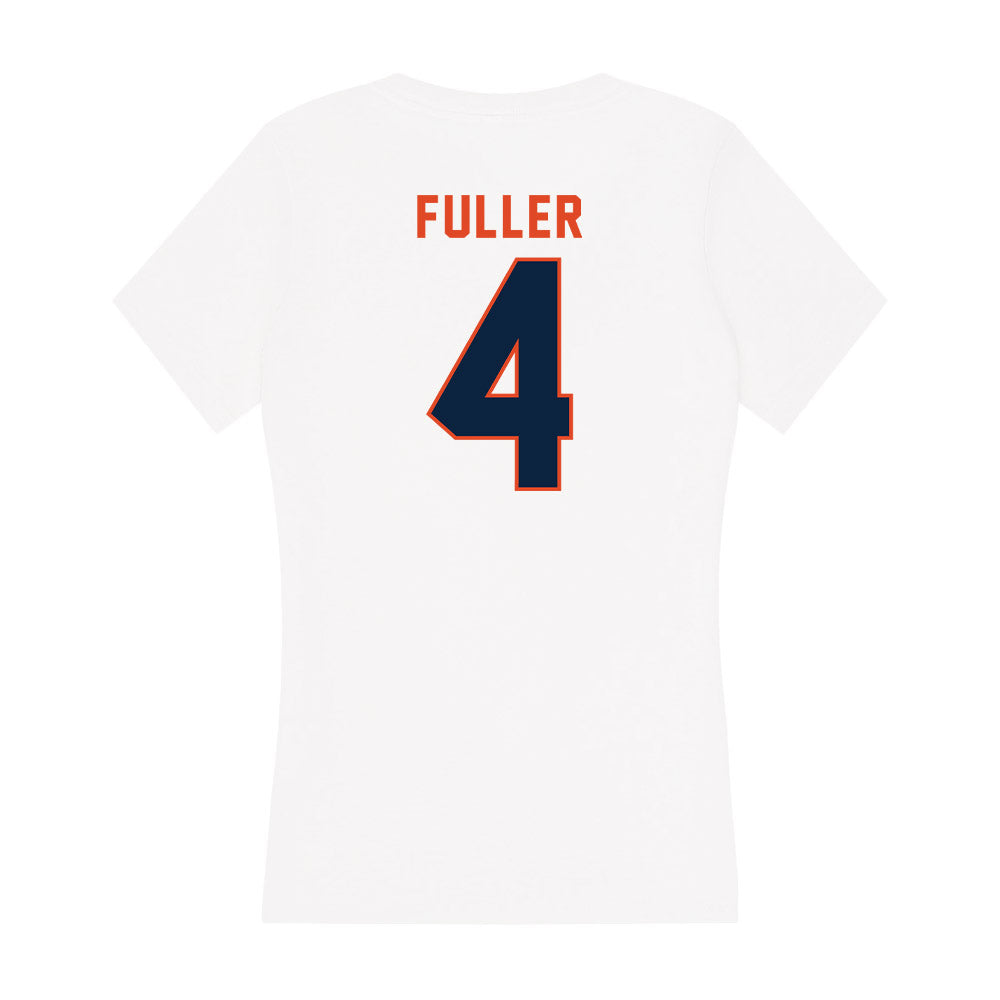 UTSA - NCAA Men's Basketball : Dre Fuller - Women's V-Neck T-Shirt-1