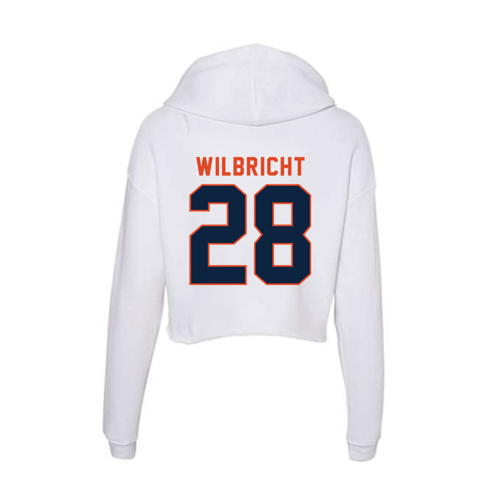 UTSA - NCAA Women's Volleyball : Faye Wilbricht - Women's Crop Fleece Hoodie-1