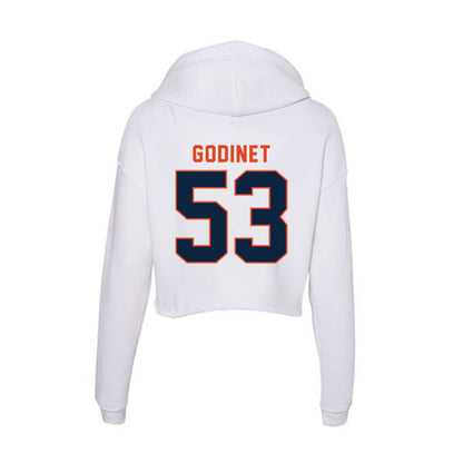 UTSA - NCAA Football : Coriantumr Godinet - Women's Crop Fleece Hoodie-1