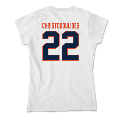 UTSA - NCAA Women's Soccer : Olivia Christodoulides - Soft Style Women’s T-Shirt-1