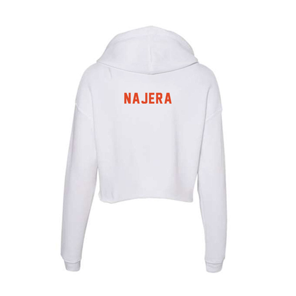 UTSA - NCAA Cheerleading : Malen Najera - Women's Crop Fleece Hoodie-1