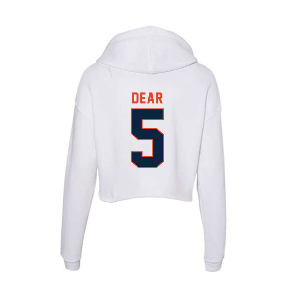 UTSA - NCAA Softball : Emily Dear - Women's Crop Fleece Hoodie-1