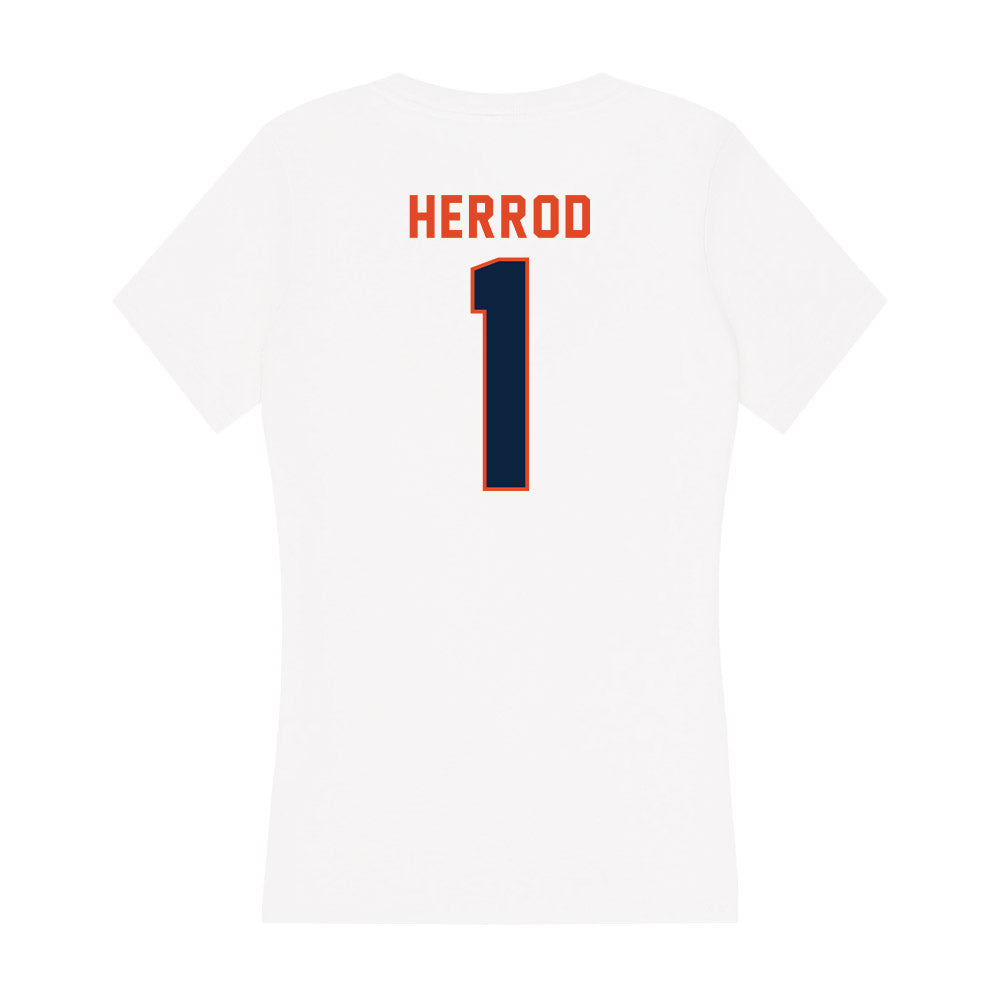 UTSA - NCAA Women's Soccer : Isobel Herrod - Women's V-Neck T-Shirt-1