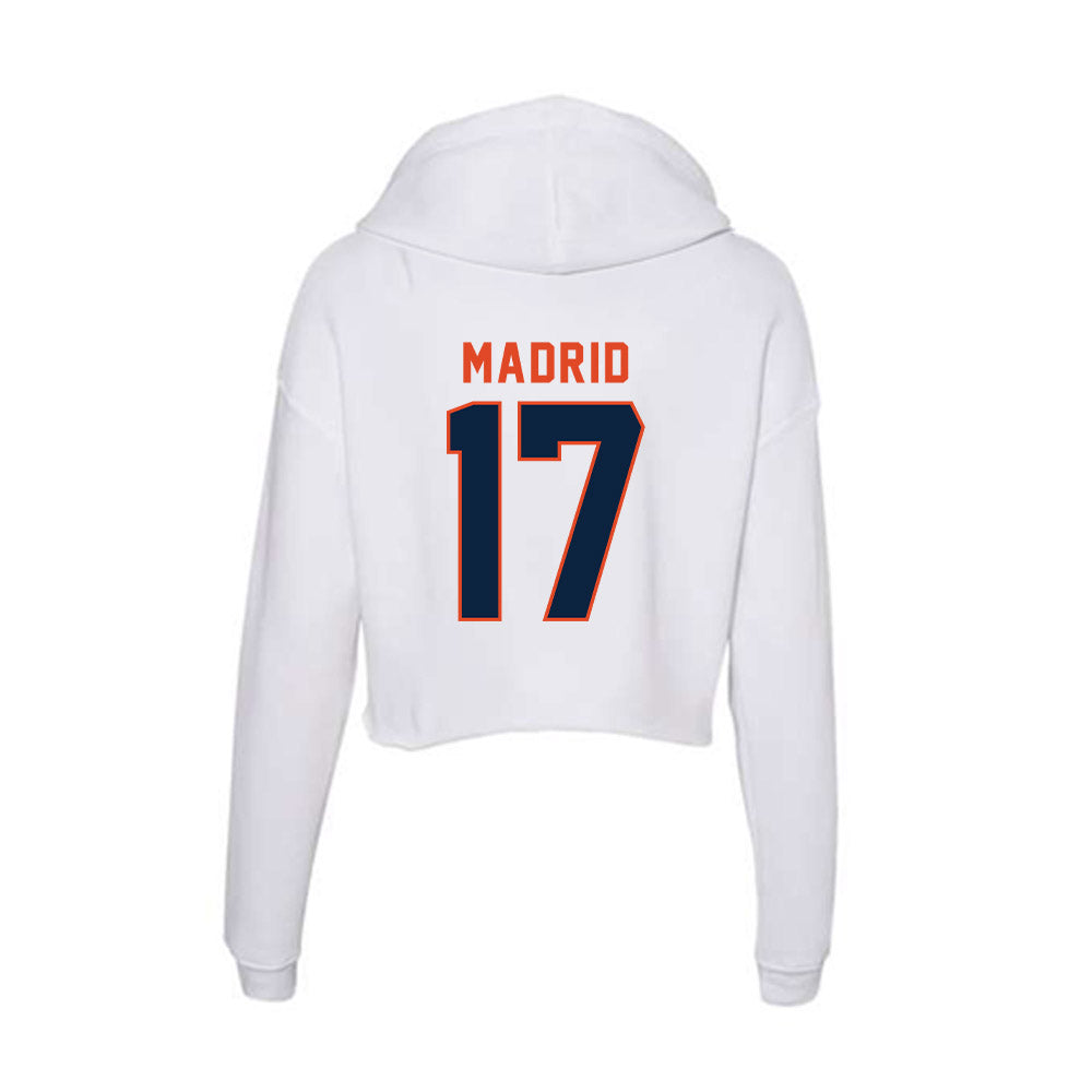 UTSA - NCAA Softball : Makayla Madrid - Women's Crop Fleece Hoodie-1