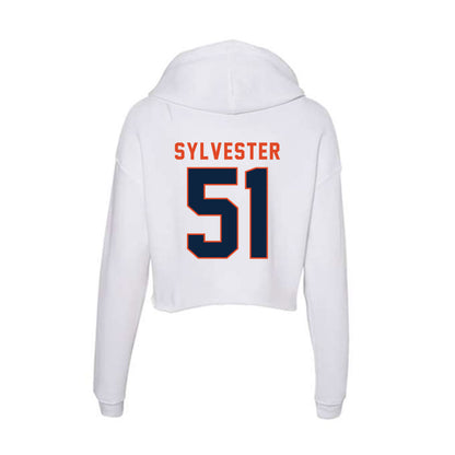 UTSA - NCAA Football : Travon Sylvester - Women's Crop Fleece Hoodie-1