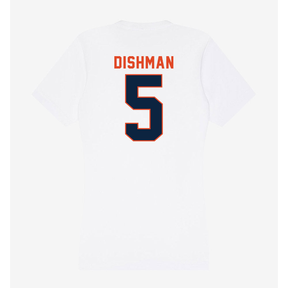 UTSA - NCAA Football : Dan Dishman - Women's V-Neck T-Shirt-1