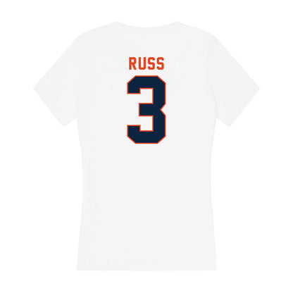 UTSA - NCAA Women's Soccer : Sarina Russ - Women's V-Neck T-Shirt-1