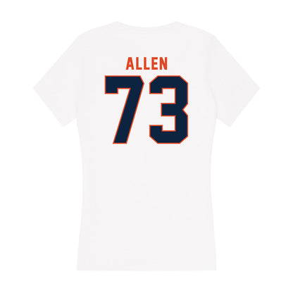 UTSA - NCAA Football : Demetris Allen - Women's V-Neck T-Shirt-1