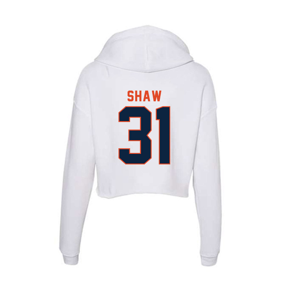 UTSA - NCAA Football : Victor Shaw - Women's Crop Fleece Hoodie-1