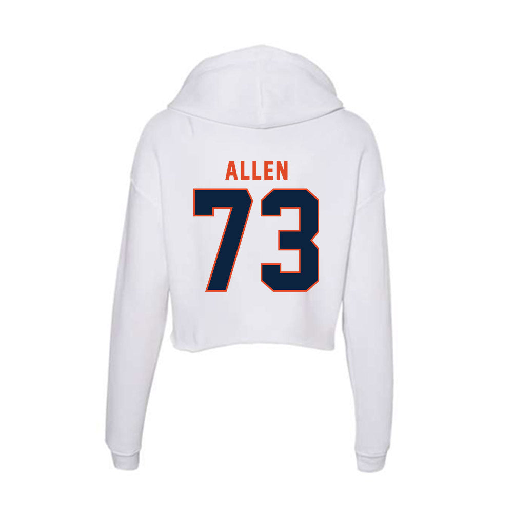 UTSA - NCAA Football : Demetris Allen - Women's Crop Fleece Hoodie-1