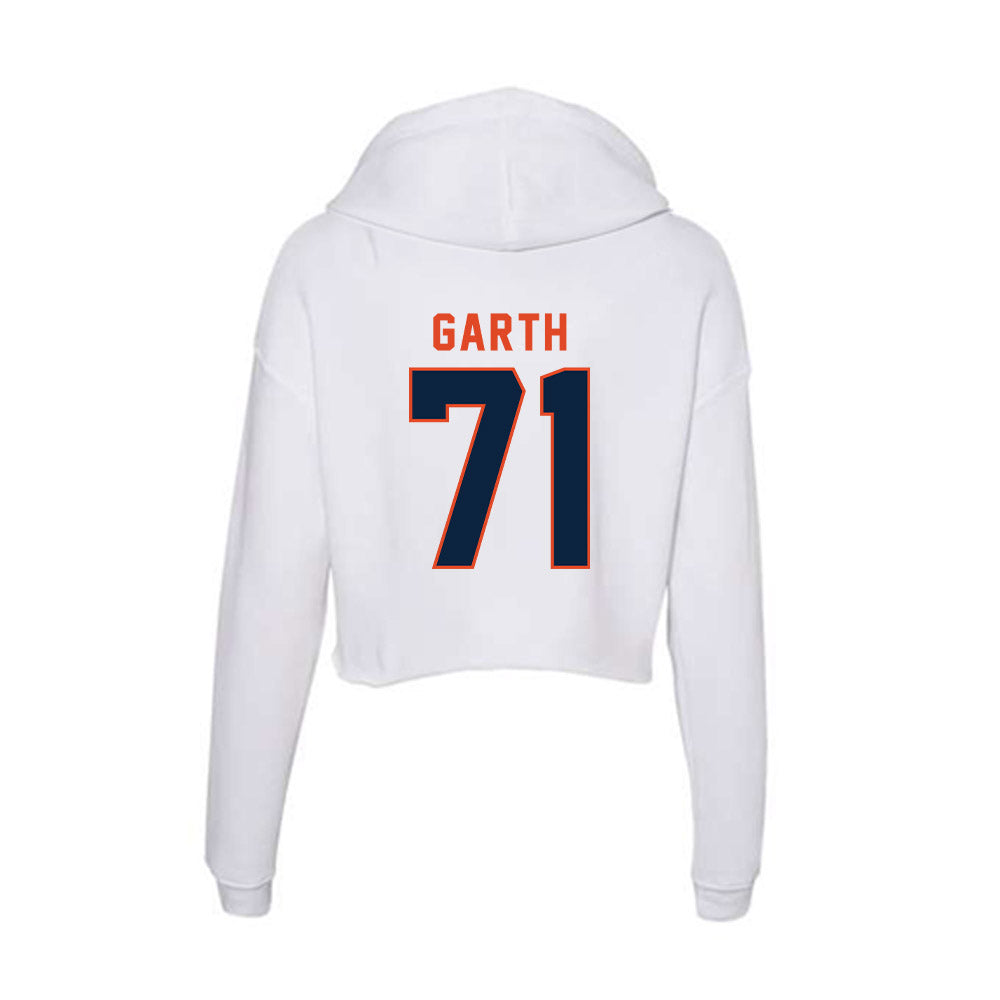 UTSA - NCAA Football : Jaylen Garth - Women's Crop Fleece Hoodie-1