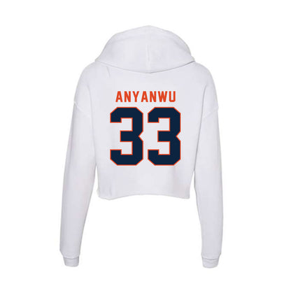 UTSA - NCAA Football : Nnanna Anyanwu - Women's Crop Fleece Hoodie-1