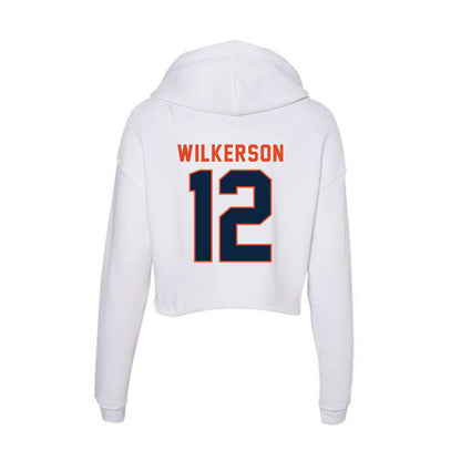 UTSA - NCAA Football : Marcellus Wilkerson - Women's Crop Fleece Hoodie-1