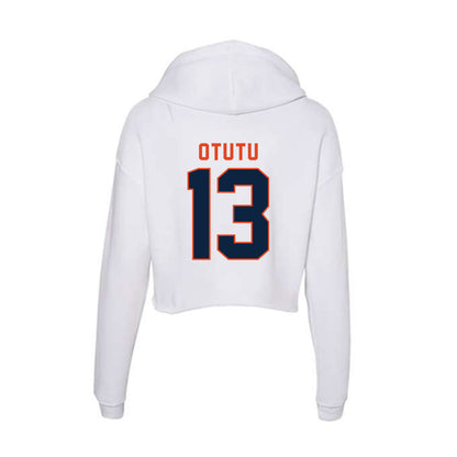 UTSA - NCAA Football : Chidera Otutu - Women's Crop Fleece Hoodie-1