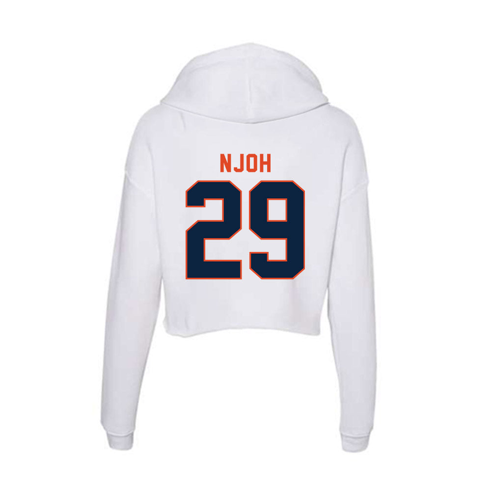UTSA - NCAA Football : Tangoh Njoh - Women's Crop Fleece Hoodie-1