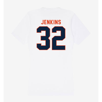 UTSA - NCAA Women's Basketball : Jordyn Jenkins - Women's V-Neck T-Shirt-1