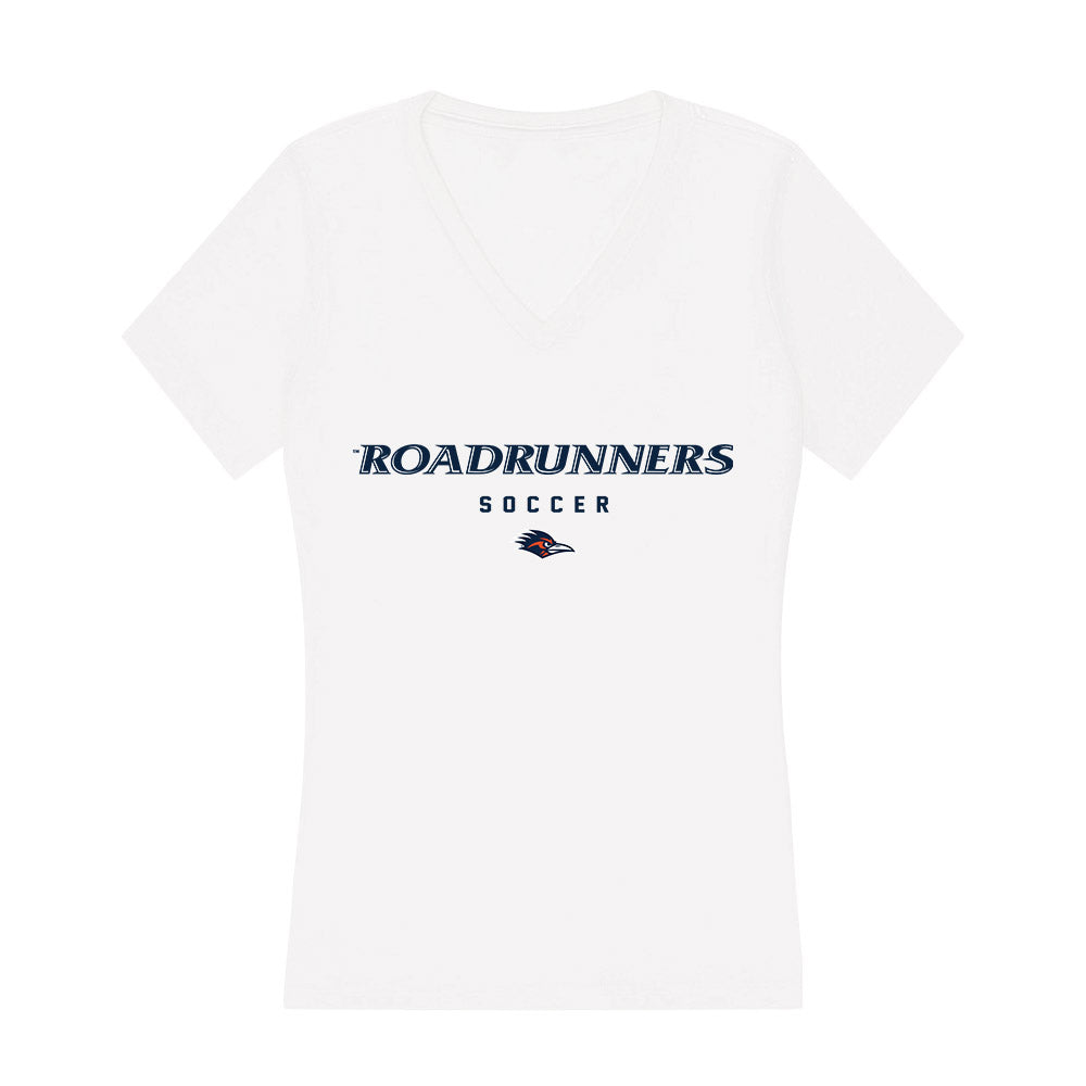 UTSA - NCAA Women's Soccer : Jasmine Kessler - Women's V-Neck T-Shirt-0