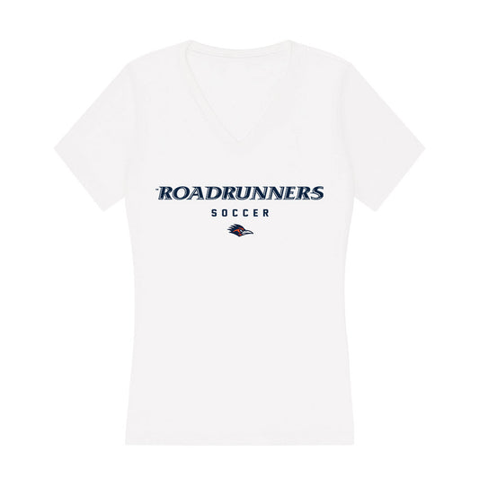 UTSA - NCAA Women's Soccer : Ava Jackson - Women's V-Neck T-Shirt-0