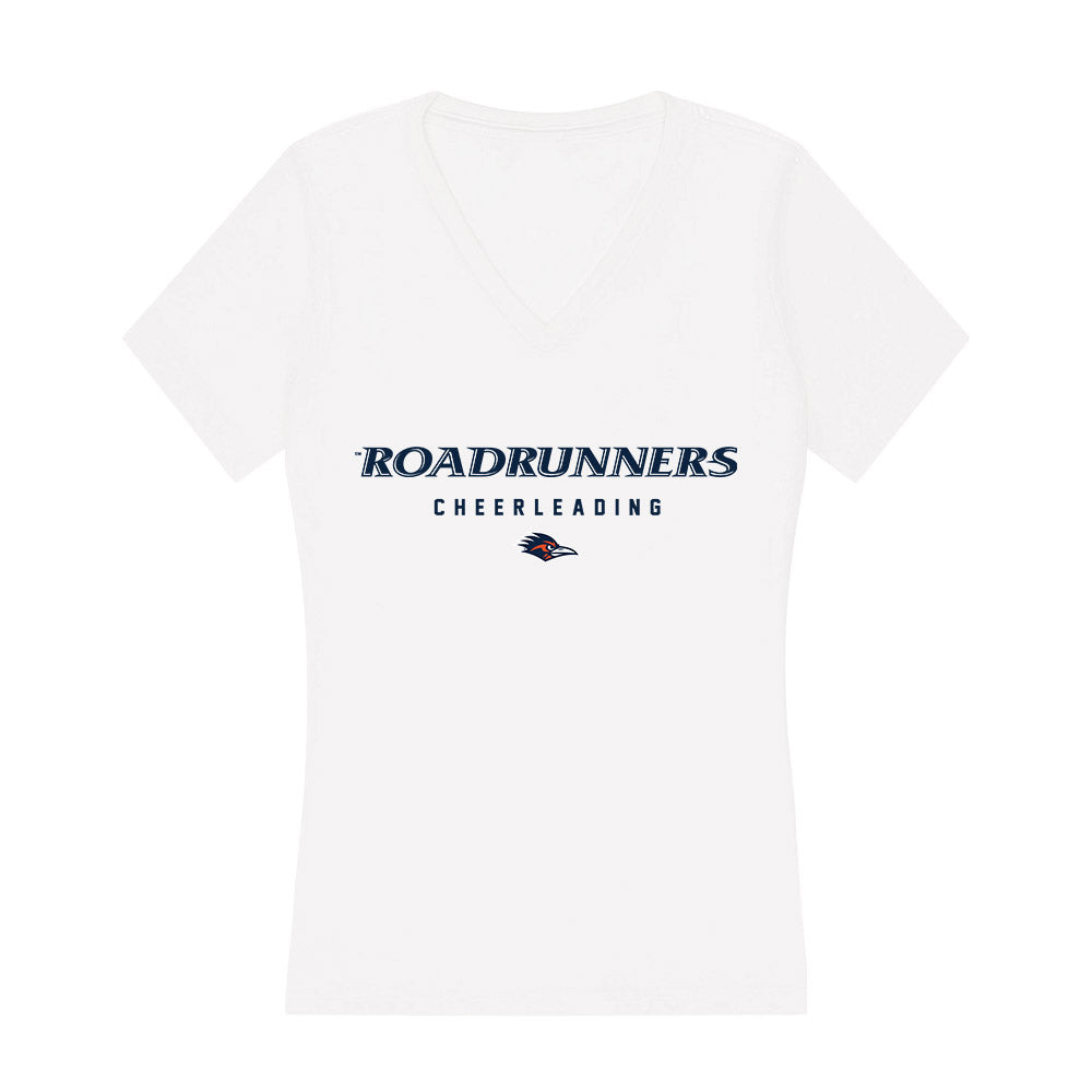 UTSA - NCAA Cheerleading : Alejandra Lozano - Women's V-Neck T-Shirt-0