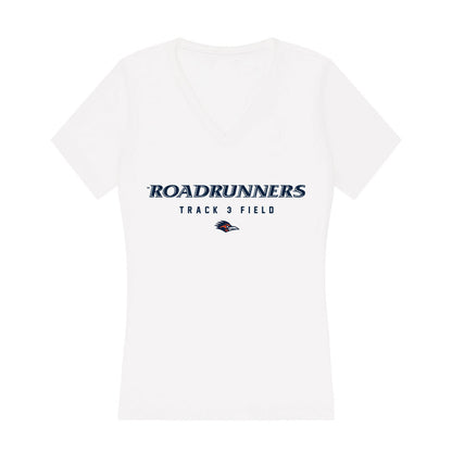 UTSA - NCAA Women's Track & Field : Oreoluwa Adamson - Women's V-Neck T-Shirt-0