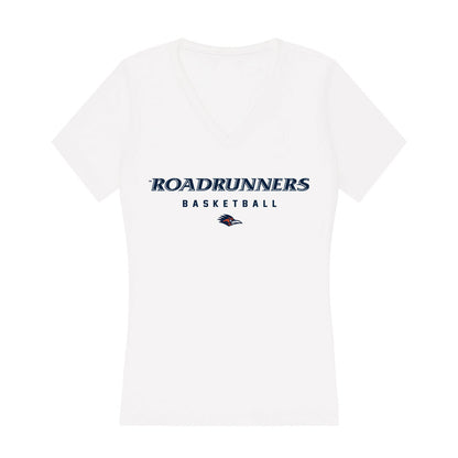 UTSA - NCAA Women's Basketball : Jordyn Jenkins - Women's V-Neck T-Shirt-0