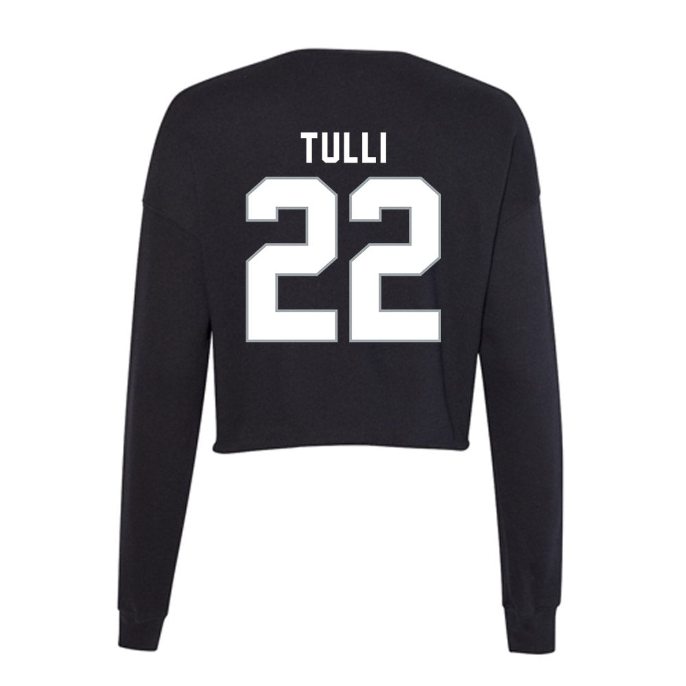 Seton Hall - NCAA Women's Volleyball : Hanna Tulli - Women's Cropped Crew Fleece-1