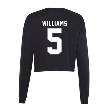 Seton Hall - NCAA Women's Soccer : Camryn Williams - Women's Cropped Crew Fleece-1