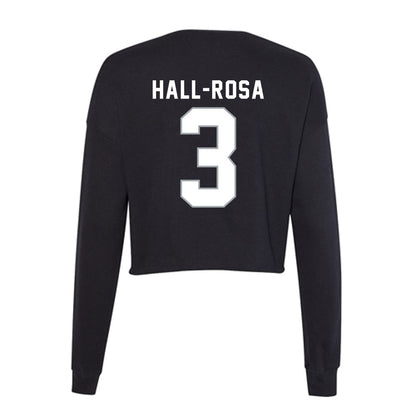 Seton Hall - NCAA Women's Basketball : Natalia Hall-Rosa - Women's Cropped Crew Fleece-1