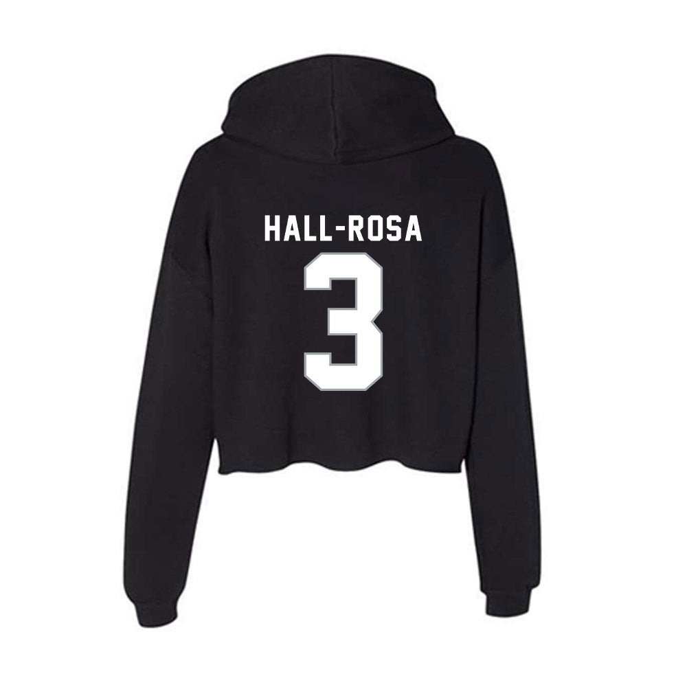 Seton Hall - NCAA Women's Basketball : Natalia Hall-Rosa - Women's Crop Fleece Hoodie-1