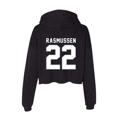 Seton Hall - NCAA Women's Volleyball : Alex Rasmussen - Women's Crop Fleece Hoodie-1