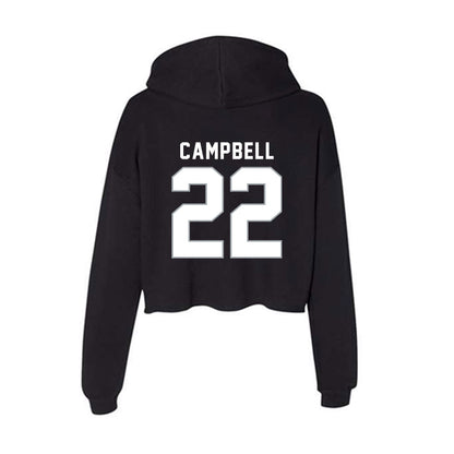 Seton Hall - NCAA Women's Soccer : Sabrina Campbell - Women's Crop Fleece Hoodie-1