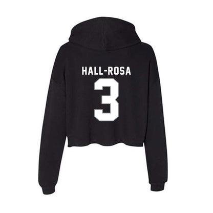 Seton Hall - NCAA Women's Basketball : Natalia Hall-Rosa - Women's Crop Fleece Hoodie-1