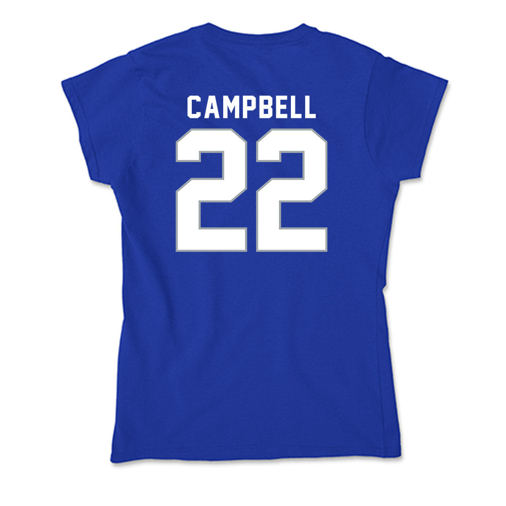 Seton Hall - NCAA Women's Soccer : Sabrina Campbell - Soft Style Women’s T-Shirt-1