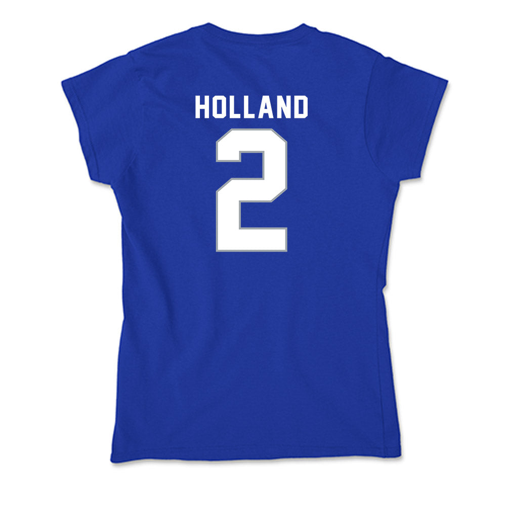 Seton Hall - NCAA Women's Volleyball : Anna Holland - Soft Style Women’s T-Shirt-1